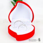 alliances couple en argent marjan bijouterie 3